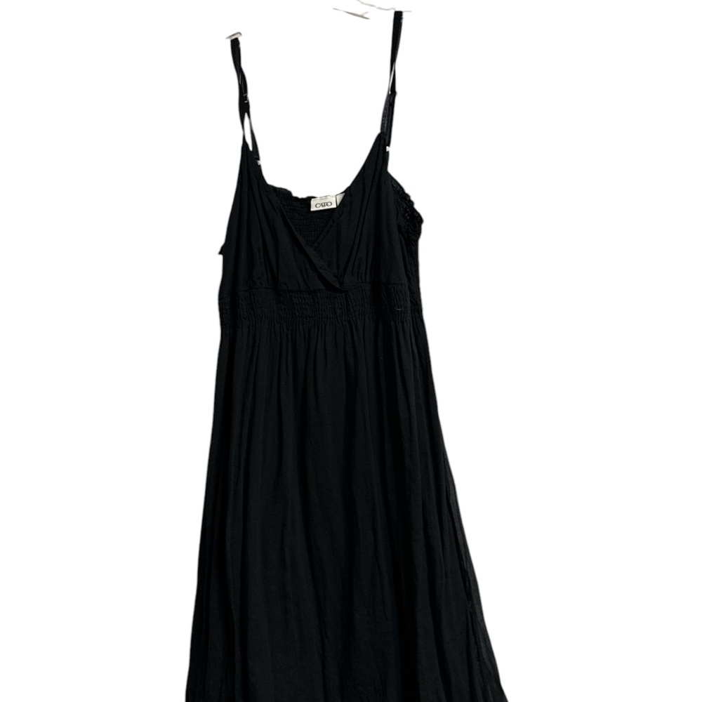 Cato Elegant Black Midi Dress